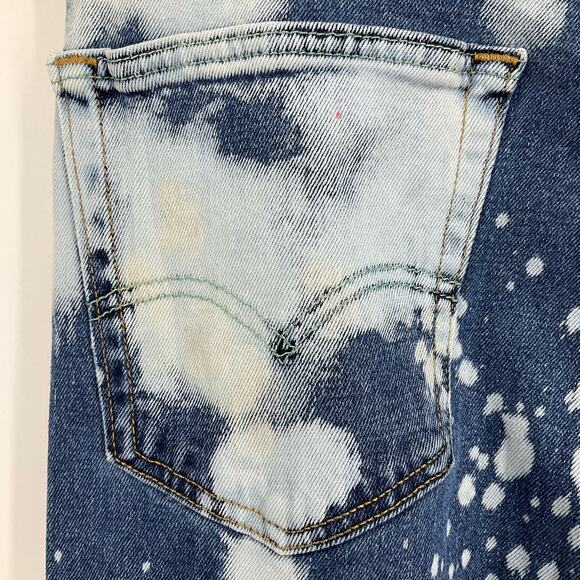 Levi's 541 Athletic Tapered Fit Jeans Men's 40x32 Bleached - Picture 7 of 16